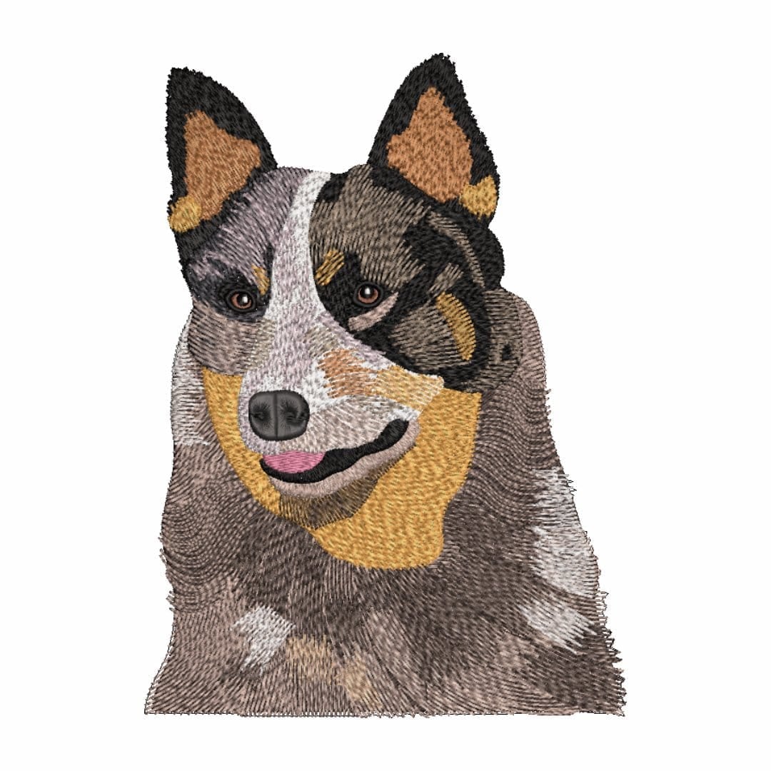 Embroidery digitizing sample