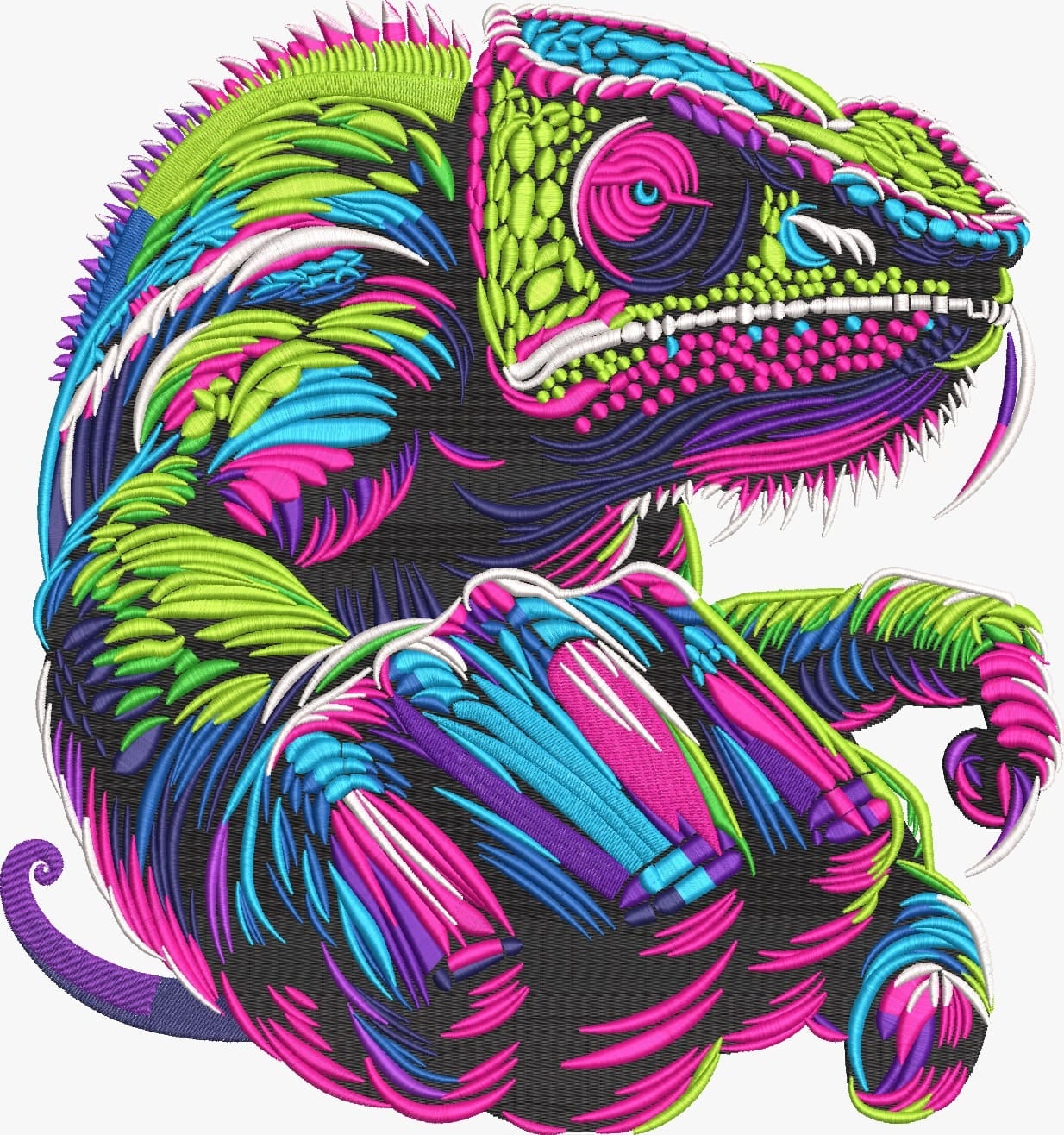 FLAT EMBROIDERY digitizing